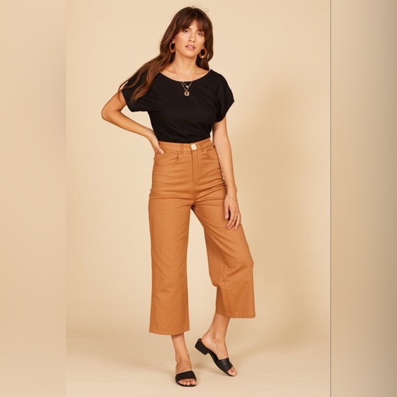 Whimsey and Row tan Flora pant - Picture 4 of 9